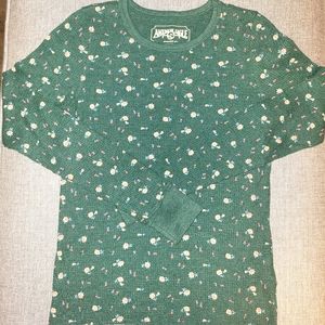 American Eagle xsmall long sleeve waffle knit